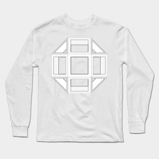 gmtrx lawal skeletal Rhombicuboctahedron Long Sleeve T-Shirt